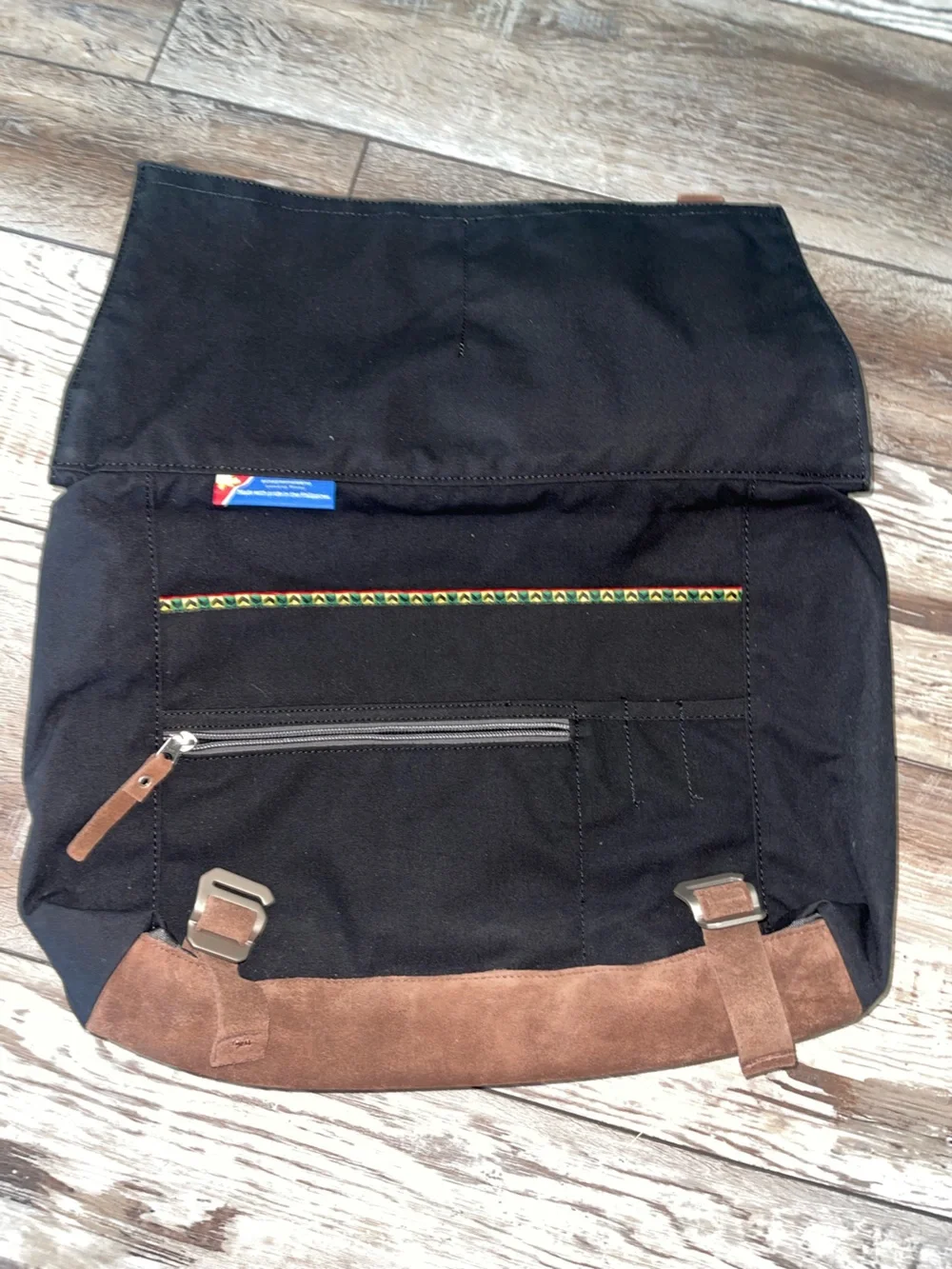 Cotopaxi Kpong 15 L Satchel Rugged Messenger Bag Black NWT! BYU Logo